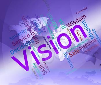 Vision Word Meaning Objective Objectives And Target 