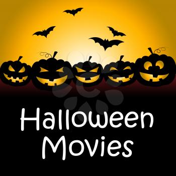 Halloween Movies Meaning Trick Or Treat And Picture Show