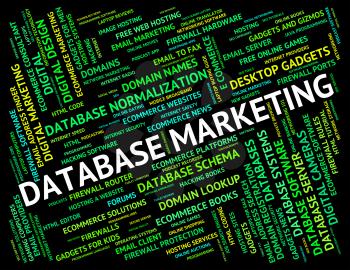 Database Marketing Meaning Text Words And Word