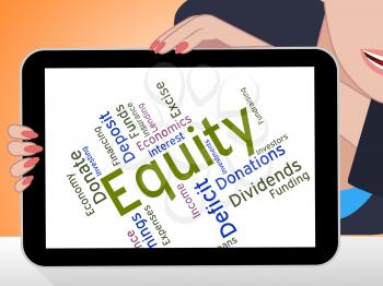 Equity Word Indicating Resources Money And Fund 