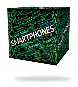 Smartphones Word Meaning Telephone Words And Web