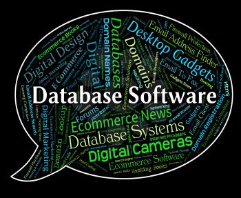 Database Software Indicating Shareware Softwares And Programming