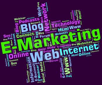 Emarketing Word Meaning World Wide Web And Web Site 