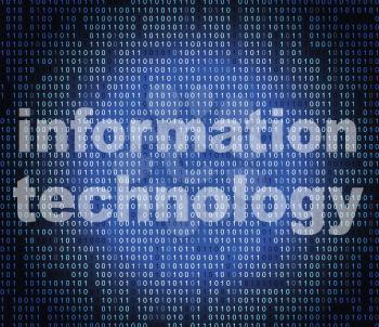 Information Technology Indicating Knowledge Hi-Tech And Faq