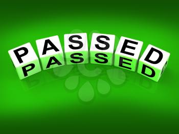 Passed Blocks Referring to Satisfied Verified and Excellent Assurance