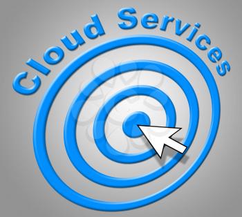 Cloud Services Meaning Information Technology And Server