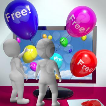 Balloons With Free Shows Freebies and Promotions Online