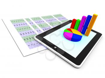 Online Report Representing World Wide Web And Tablet Pc