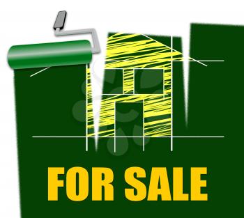 House For Sale Meaning Real Estate Selling