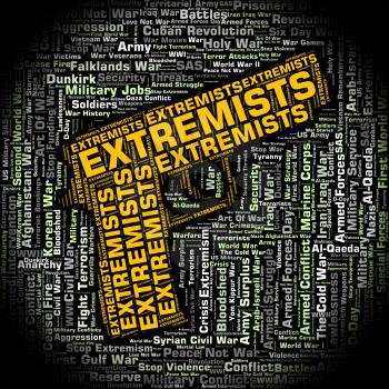 Extremists Word Indicating Dogmatism Words And Text