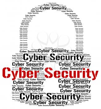 Cyber Security Representing World Wide Web And Web Site