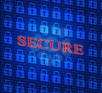 Secure Security Representing Unauthorized Password And Private