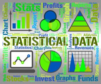 Statistical Data Indicating Business Graph And Stats