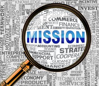 Mission Magnifier Meaning Magnify Aspirations And Missions
