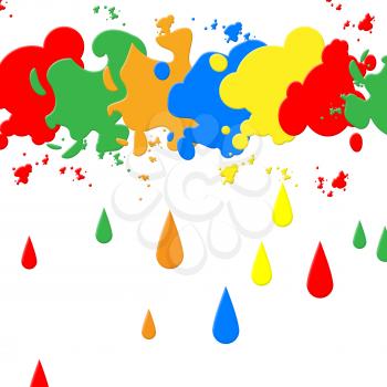 Background Paint Meaning Painter Splat And Colour