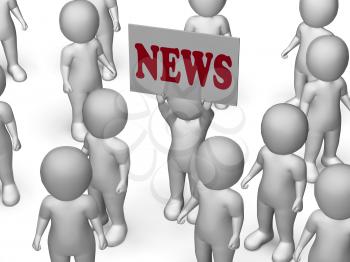 News Board Character Meaning Newsletter Headlines Media And Articles