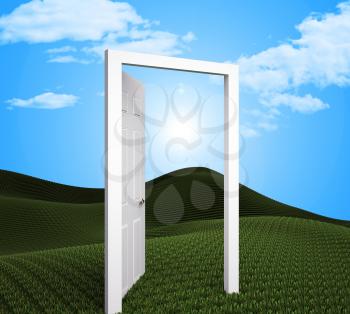 Doorway Future Meaning Objective Objectives And Goals