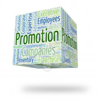 Promotion Word Indicating Wordclouds Discounts And Sale