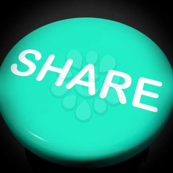 Share Switch Showing Sharing Webpage Or Picture Online