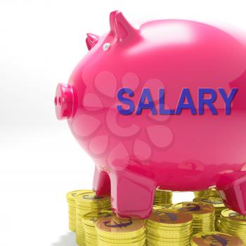 Salary Piggy Bank Meaning Payroll And Earnings