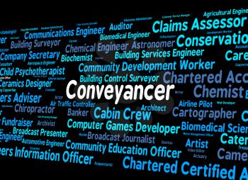 Conveyancer Job Representing Real Estate And Homes