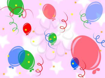 Celebrate Background Meaning Fun Backgrounds And Balloons