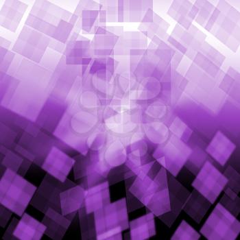 Purple Cubes Background Meaning Repetitive Pattern Or Wallpaper