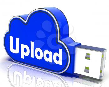 Upload Memory Showing Uploading Files To Cloud