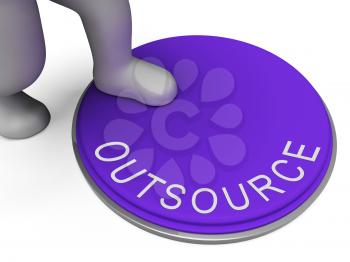 Outsource Switch Indicating Independent Contractor And Outsourcing