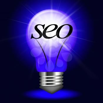 Seo Internet Indicating World Wide Web And Website
