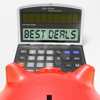 Best Deals Calculator Meaning Great Buy And Savings