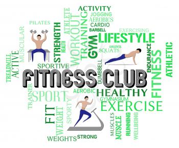 Fitness Club Meaning Working Out Gym Membership