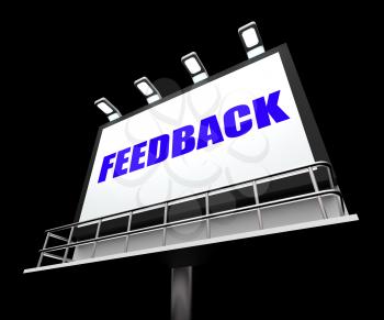 Feedback Sign Representing Opinion Evaluation and Comment