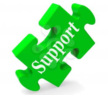 Support Showing Help Advice Assist And Assistance