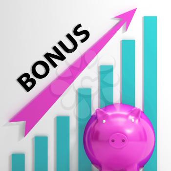 Bonus Graph Showing Incentives Rewards And Premiums