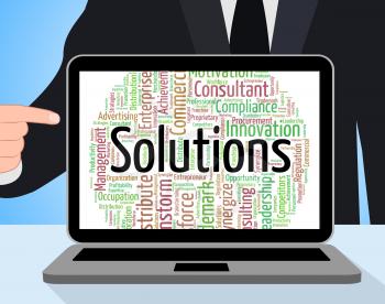 Solutions Word Showing Goal Solving And Wordclouds