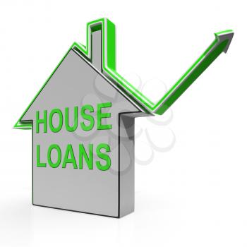 House Loans Home Meaning Borrowing And Mortgage