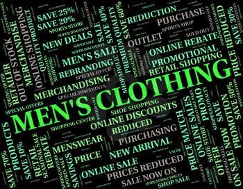 Mens Clothing Meaning Guy Garment And Adult
