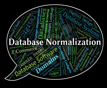 Database Normalization Meaning Normalise Computing And Word