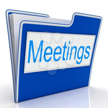 Meetings File Representing Convention Document And Agm