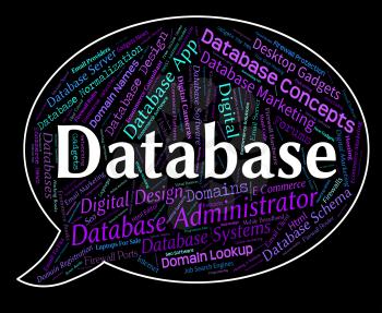 Database Word Indicating Information Computing And Computer