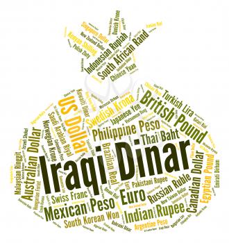 Iraqi Dinar Meaning Currency Exchange And Word 