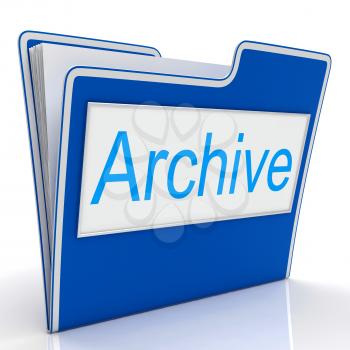 Archive File Indicating Archiving Backup And Catalogue