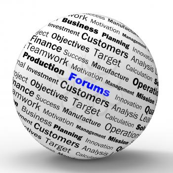 Forums Sphere Definition Meaning Online Discussion Chatting Or Global Communication