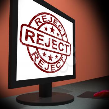Reject On Monitor Shows Disallowed And Rejected