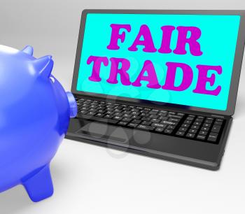 Fair Trade Laptop Meaning Fairtrade Ethical Shopping
