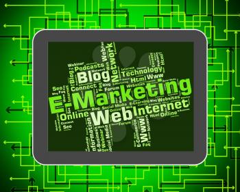 Emarketing Word Meaning World Wide Web And Web Site 
