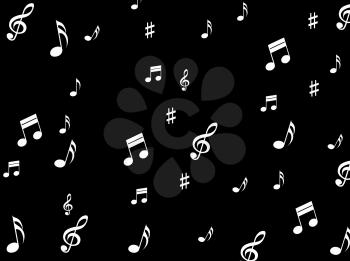 Musical Notes Background Meaning Melodies Sounds And Notes