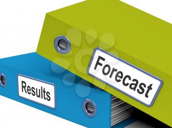 Forecast Results Files Showing Progress And Goals