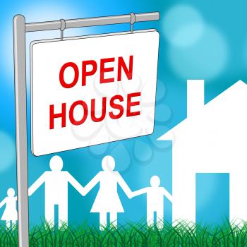 Open House Meaning Real Estate And Selling